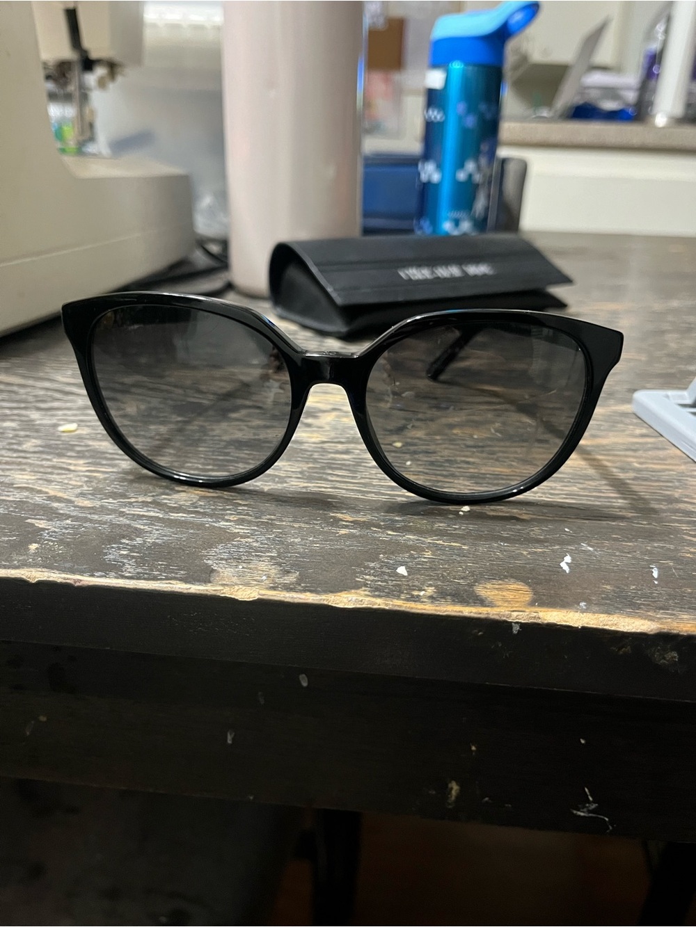 Christian Dior Black Gradient Cat-Eye Women's Sunglasses - Picture 2 of 6